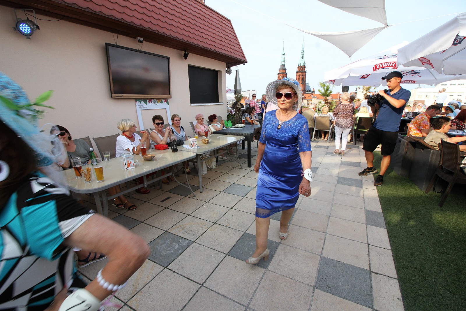Na dachu Galerii Gwarnej odbyły się wybory Miss i Mistera 65plus