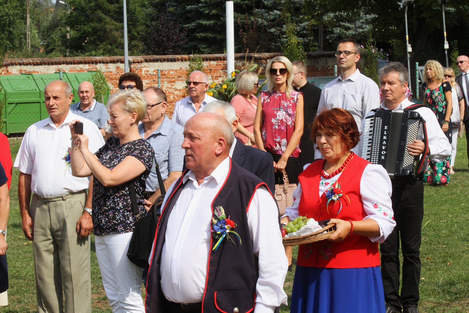 Mieszkańcy gminy Legnickie Pole podziękowali za tegoroczne plony