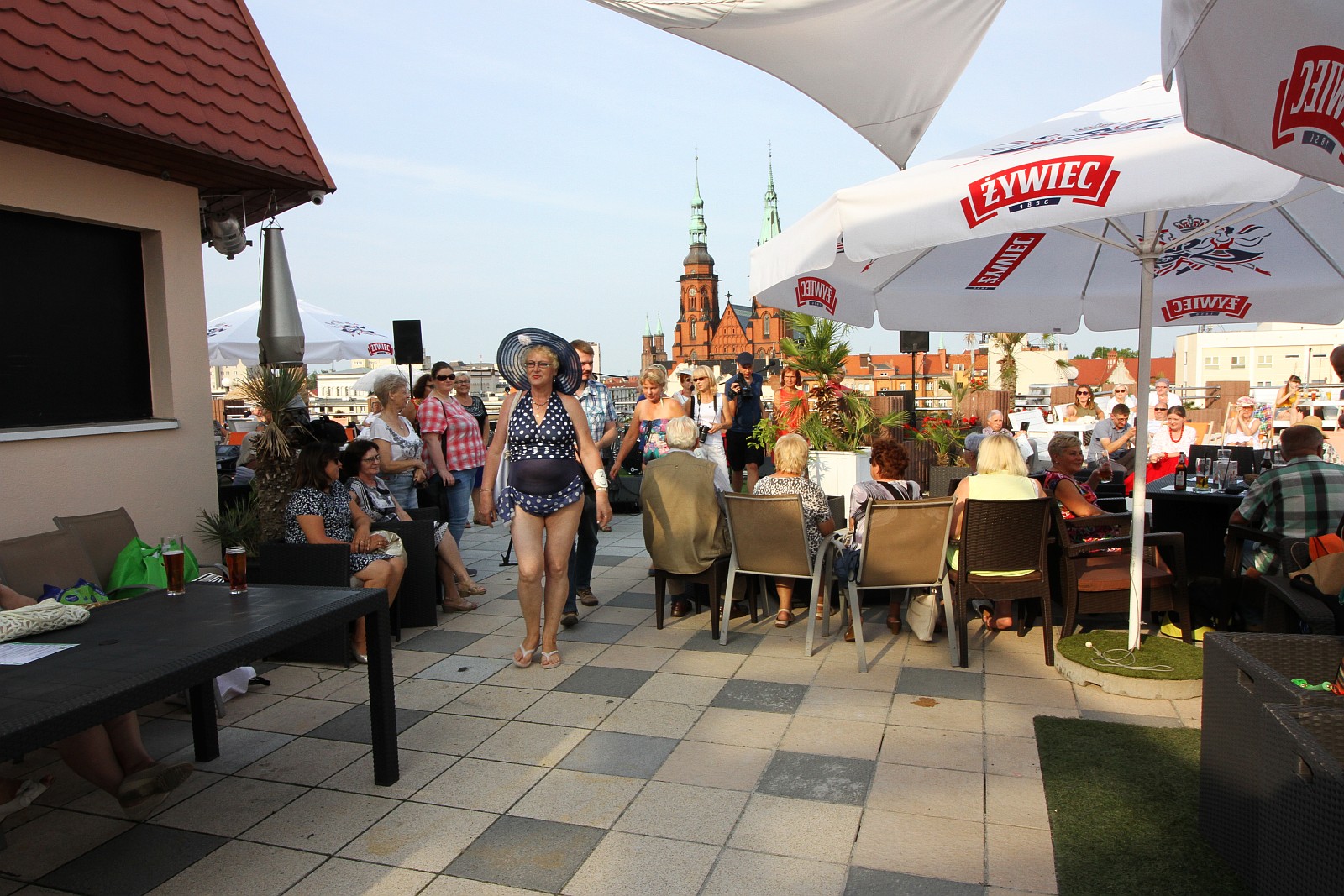Na dachu Galerii Gwarnej odbyły się wybory Miss i Mistera 65plus