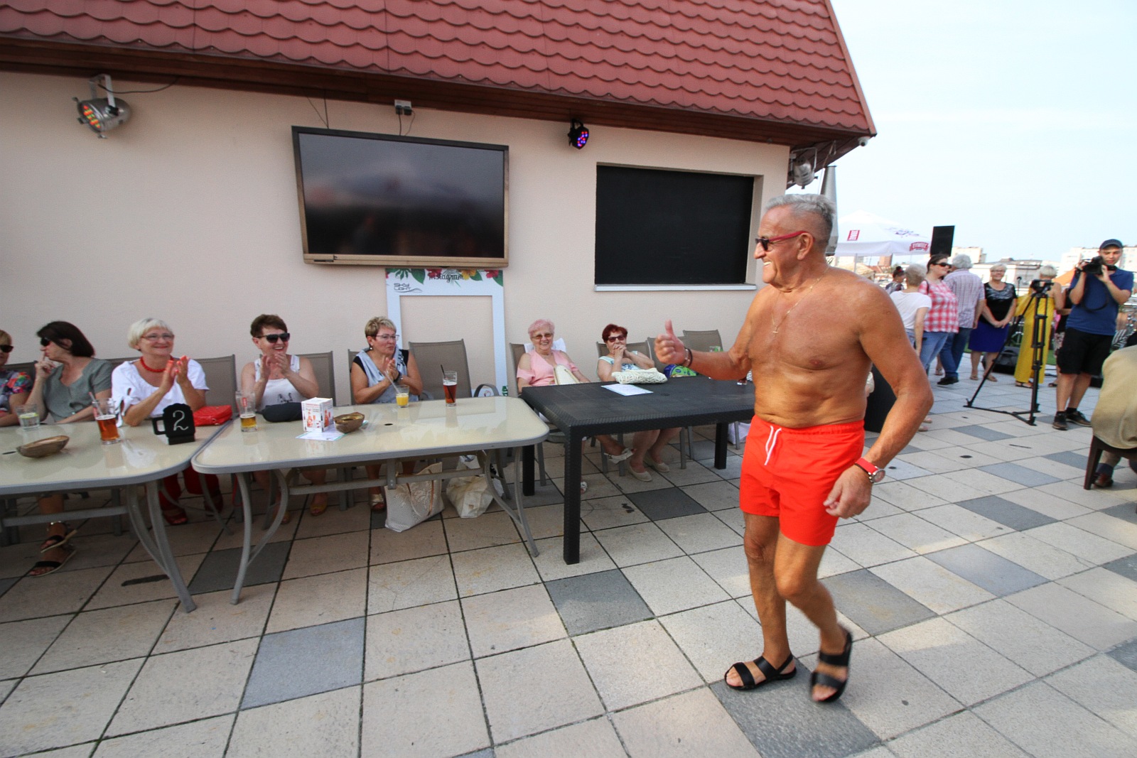 Na dachu Galerii Gwarnej odbyły się wybory Miss i Mistera 65plus