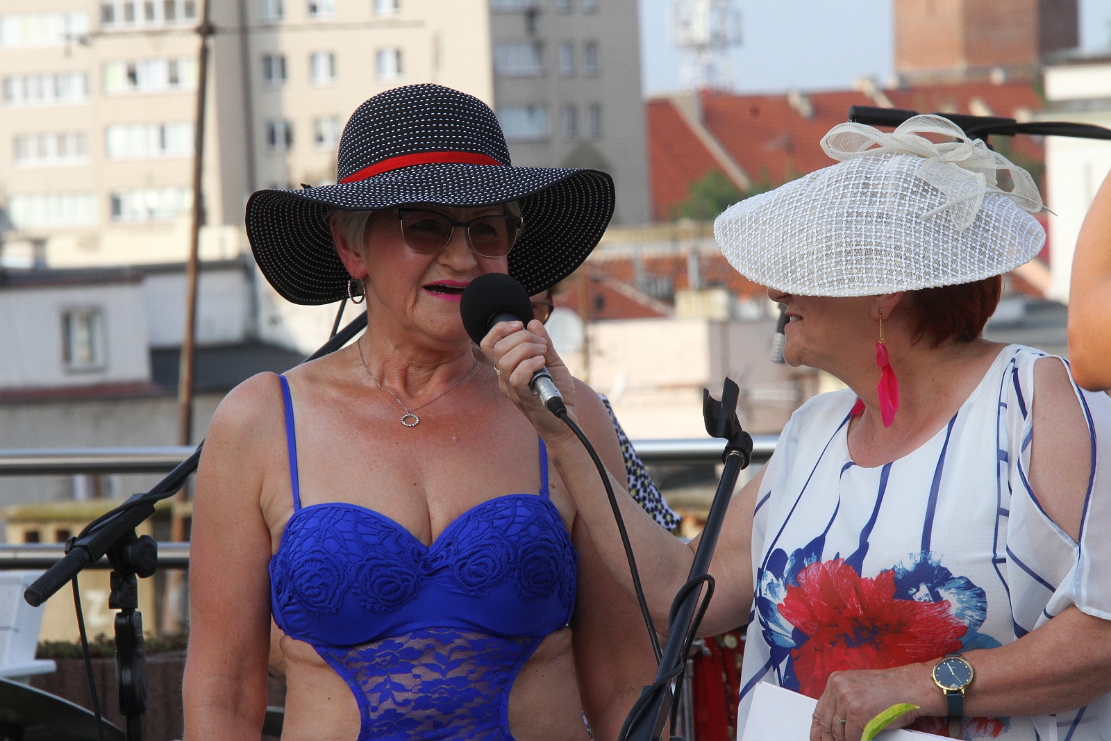 Na dachu Galerii Gwarnej odbyły się wybory Miss i Mistera 65plus