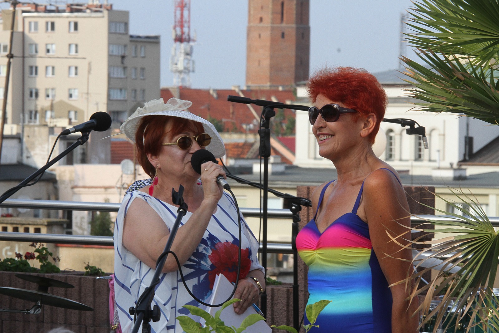 Na dachu Galerii Gwarnej odbyły się wybory Miss i Mistera 65plus
