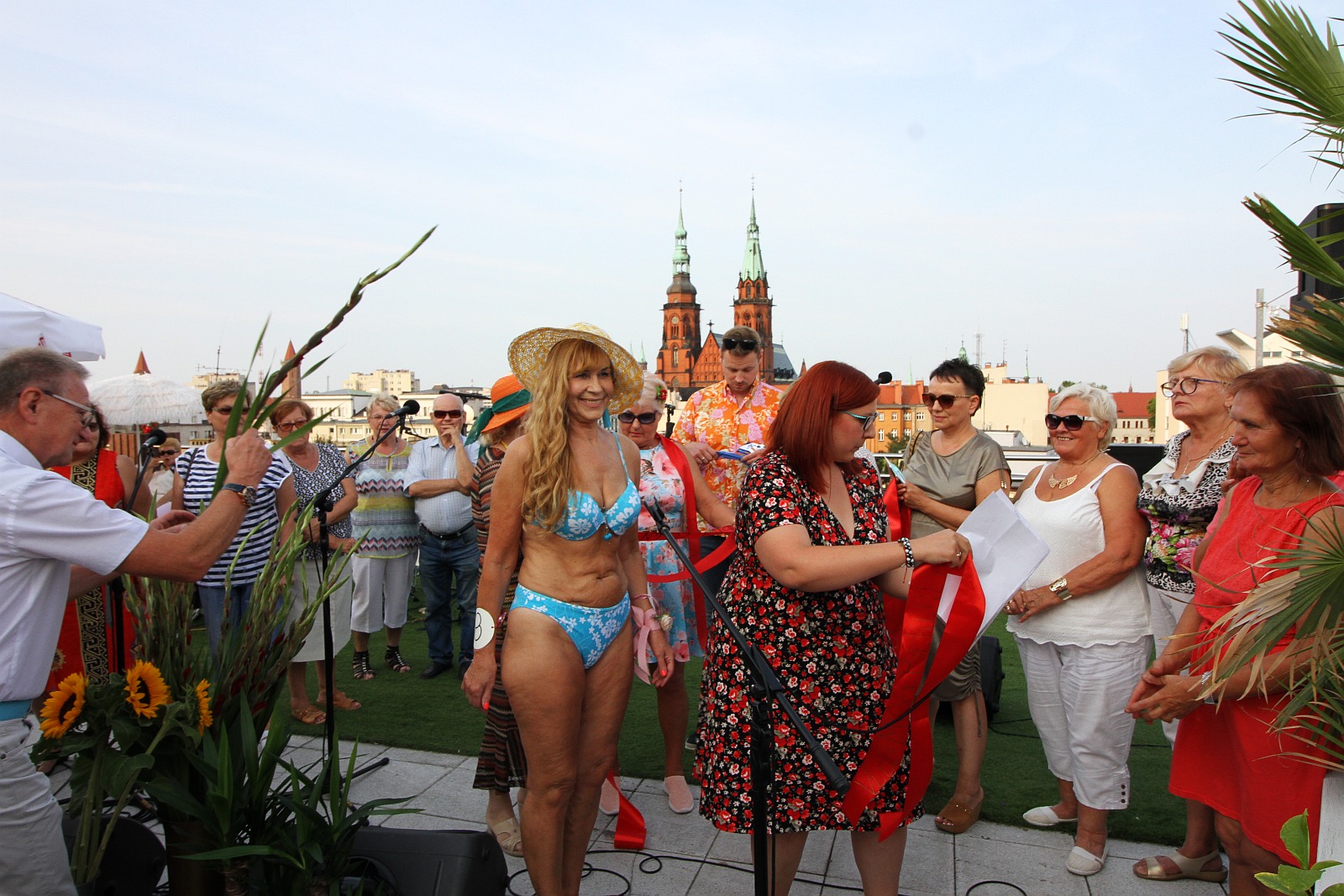 Na dachu Galerii Gwarnej odbyły się wybory Miss i Mistera 65plus