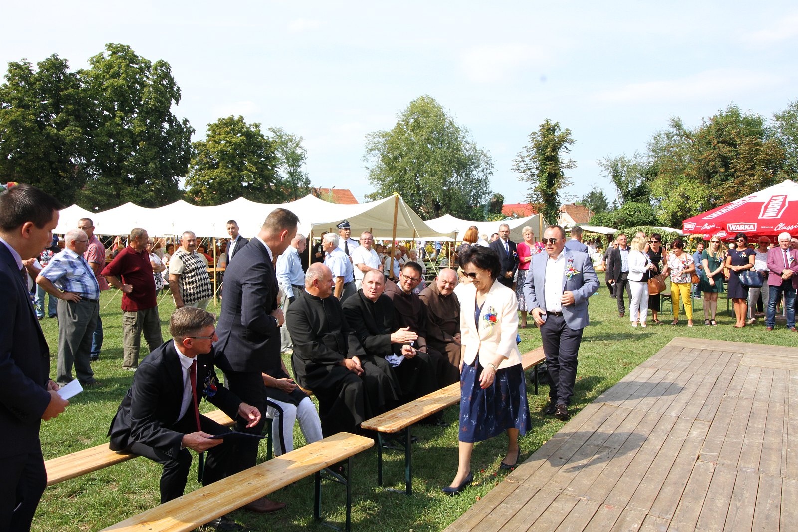 Mieszkańcy gminy Legnickie Pole podziękowali za tegoroczne plony