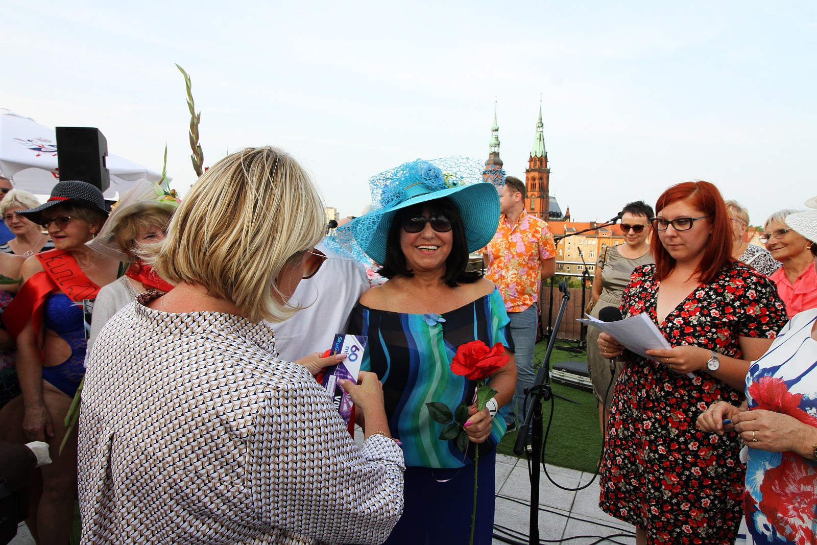 Na dachu Galerii Gwarnej odbyły się wybory Miss i Mistera 65plus