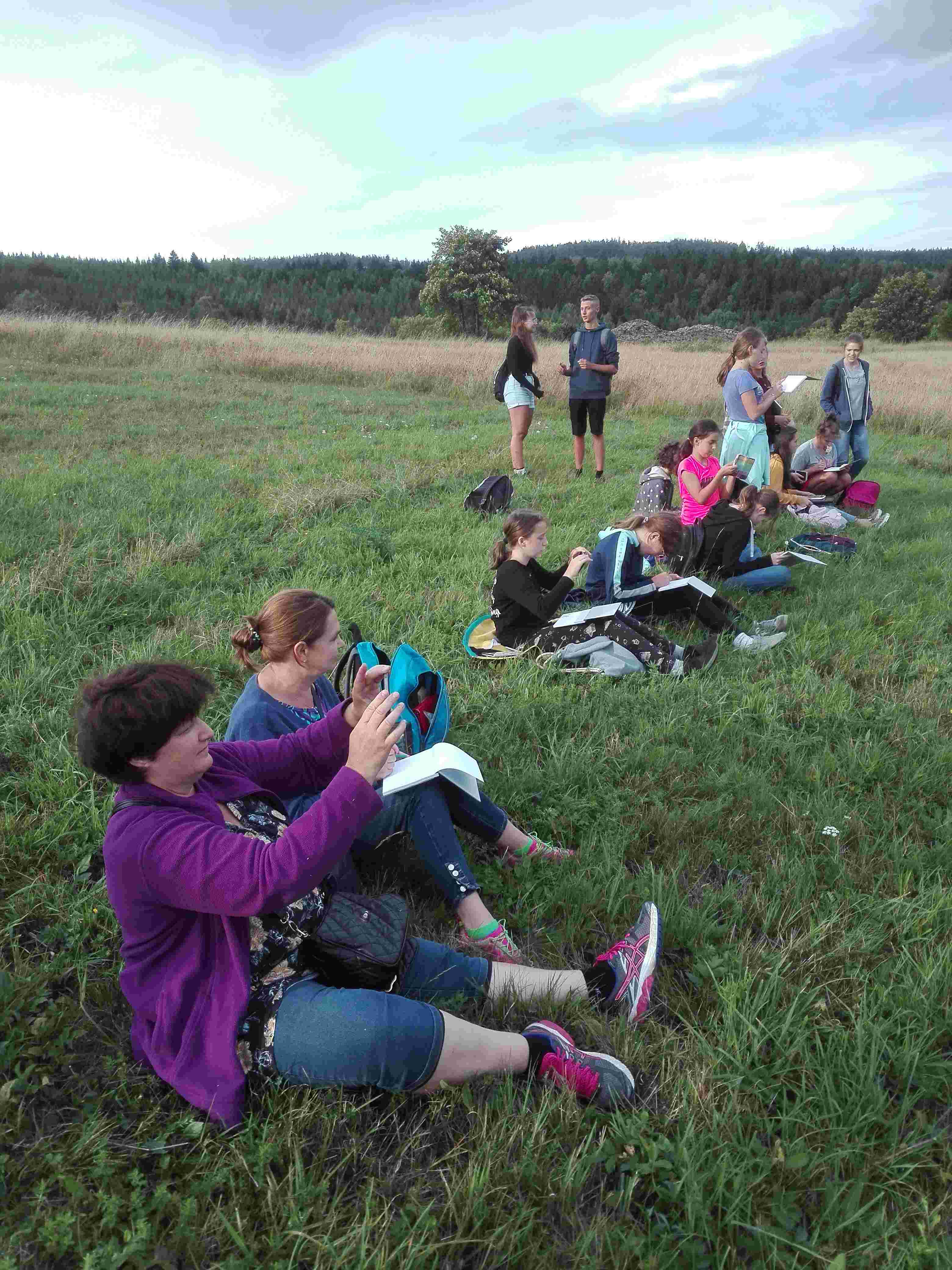 Ponad dwadzieścia osób na plenerze plastycznym w Łężycy