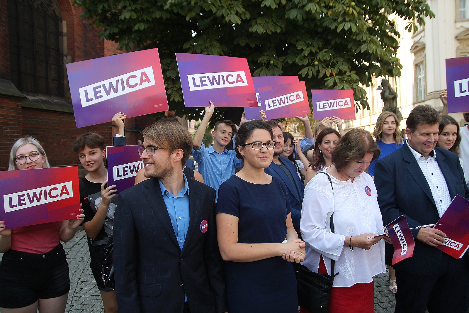 Lewica zaprezentowała w Legnicy swoich kandydatów do parlamentu