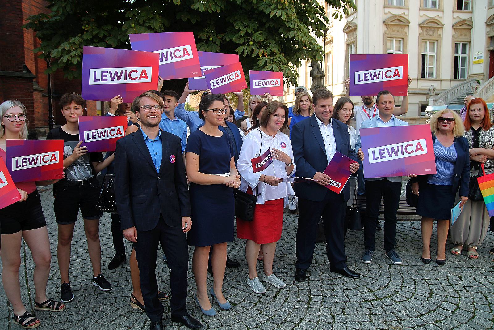 Lewica zaprezentowała w Legnicy swoich kandydatów do parlamentu