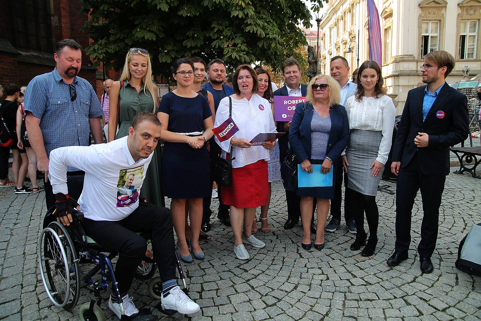 Lewica zaprezentowała w Legnicy swoich kandydatów do parlamentu