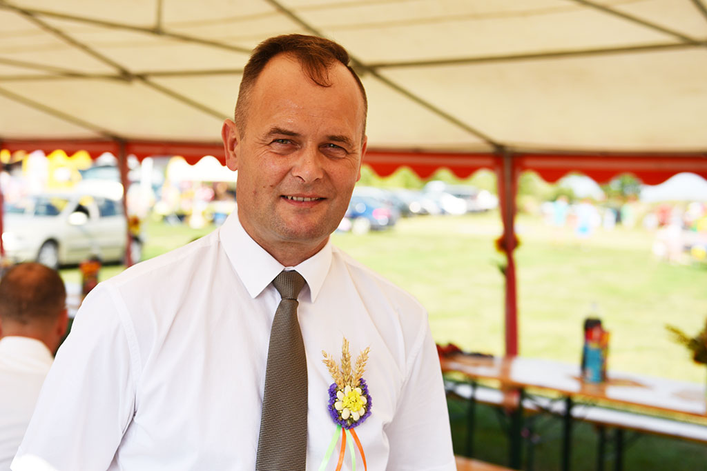 Zabawa dożynkowa mieszkańców gminy Krotoszyce