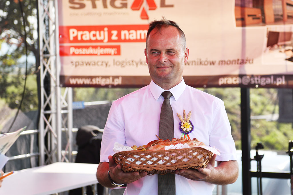 Zabawa dożynkowa mieszkańców gminy Krotoszyce