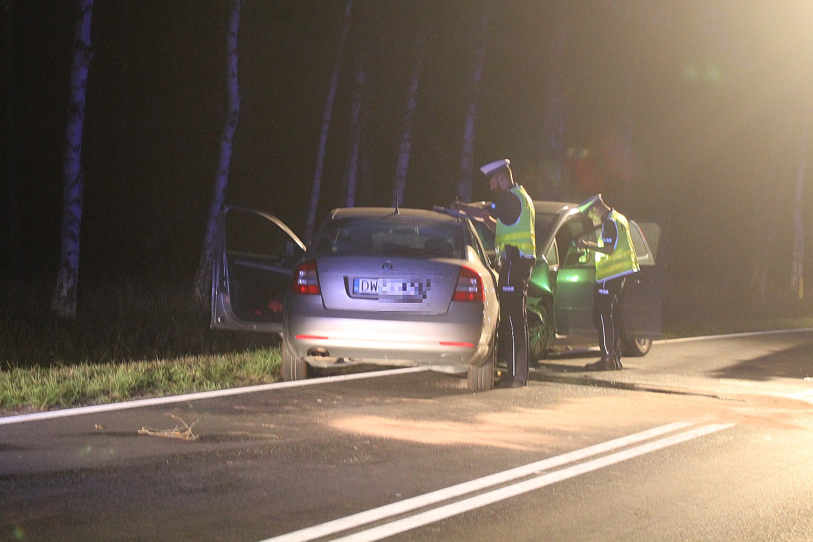 „Czołówka” na trasie Prochowice – Lubin. Ruch zablokowany!
