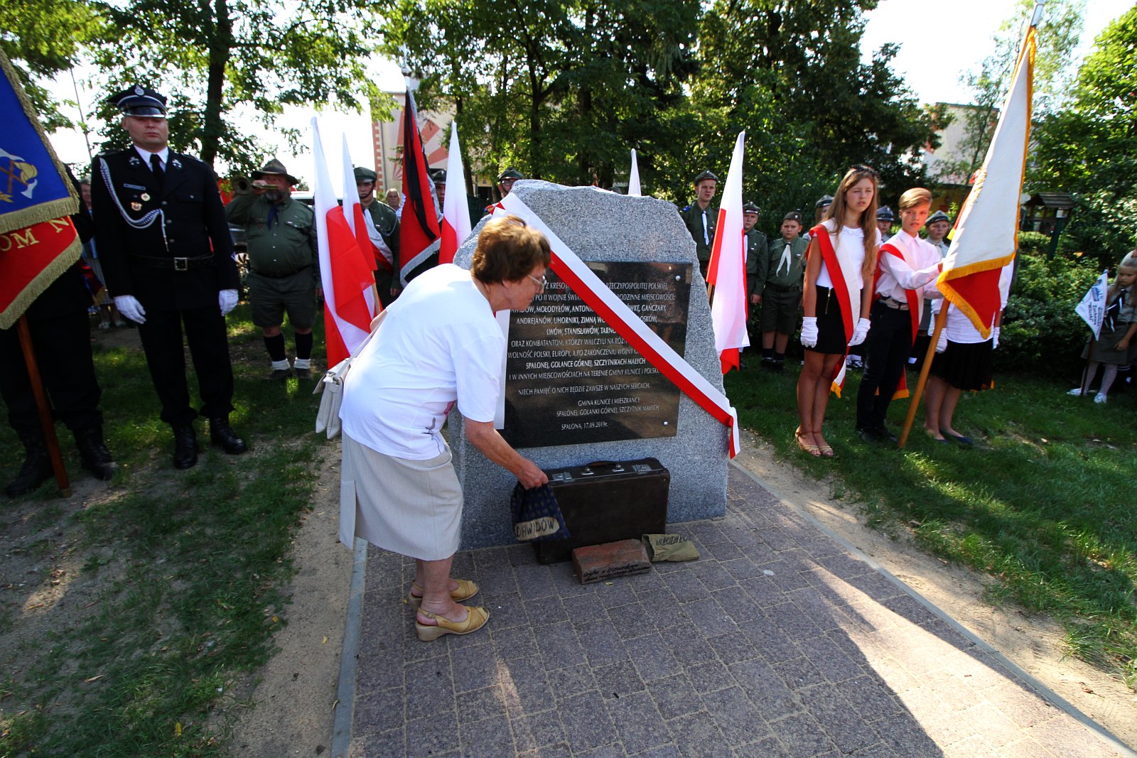 Mieszkańcy gminy Kunice uczcili pamięć swoich przodków