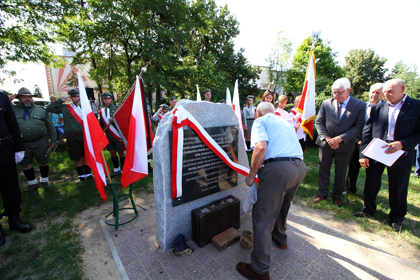 Mieszkańcy gminy Kunice uczcili pamięć swoich przodków