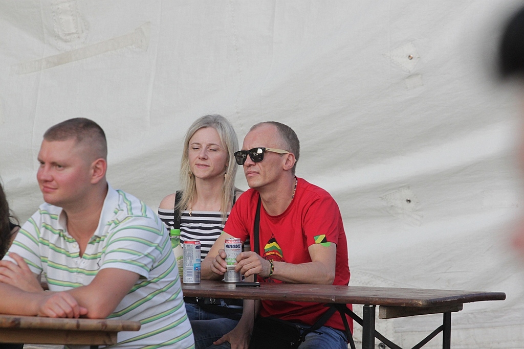 Gorąca sobota w rytmach reggae nad Jeziorem Kunickim