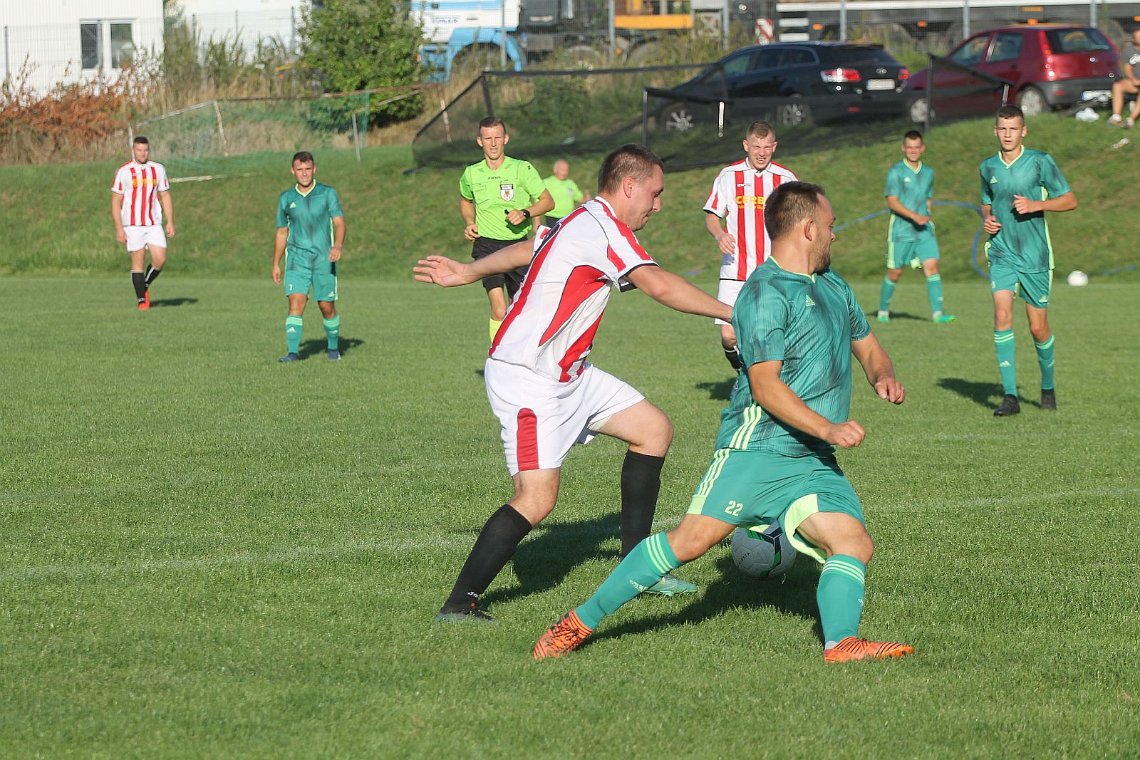 Demolka w Koskowicach. Kaczawa Bieniowice rozbiła Błękitnych