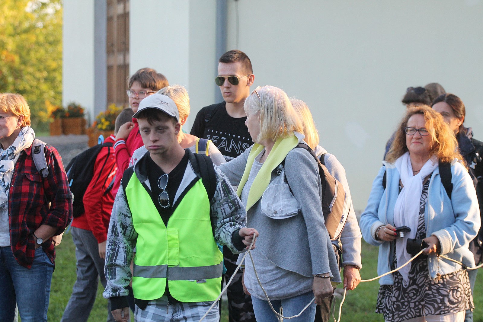 Niepełnosprawni z Legnicy pielgrzymują do Krzeszowa
