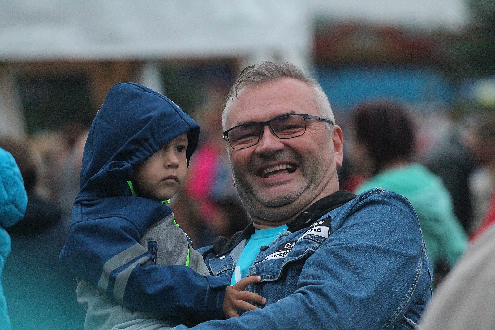 Mimo deszczu na dożynkach w Miłogostowicach nikt się nie nudził