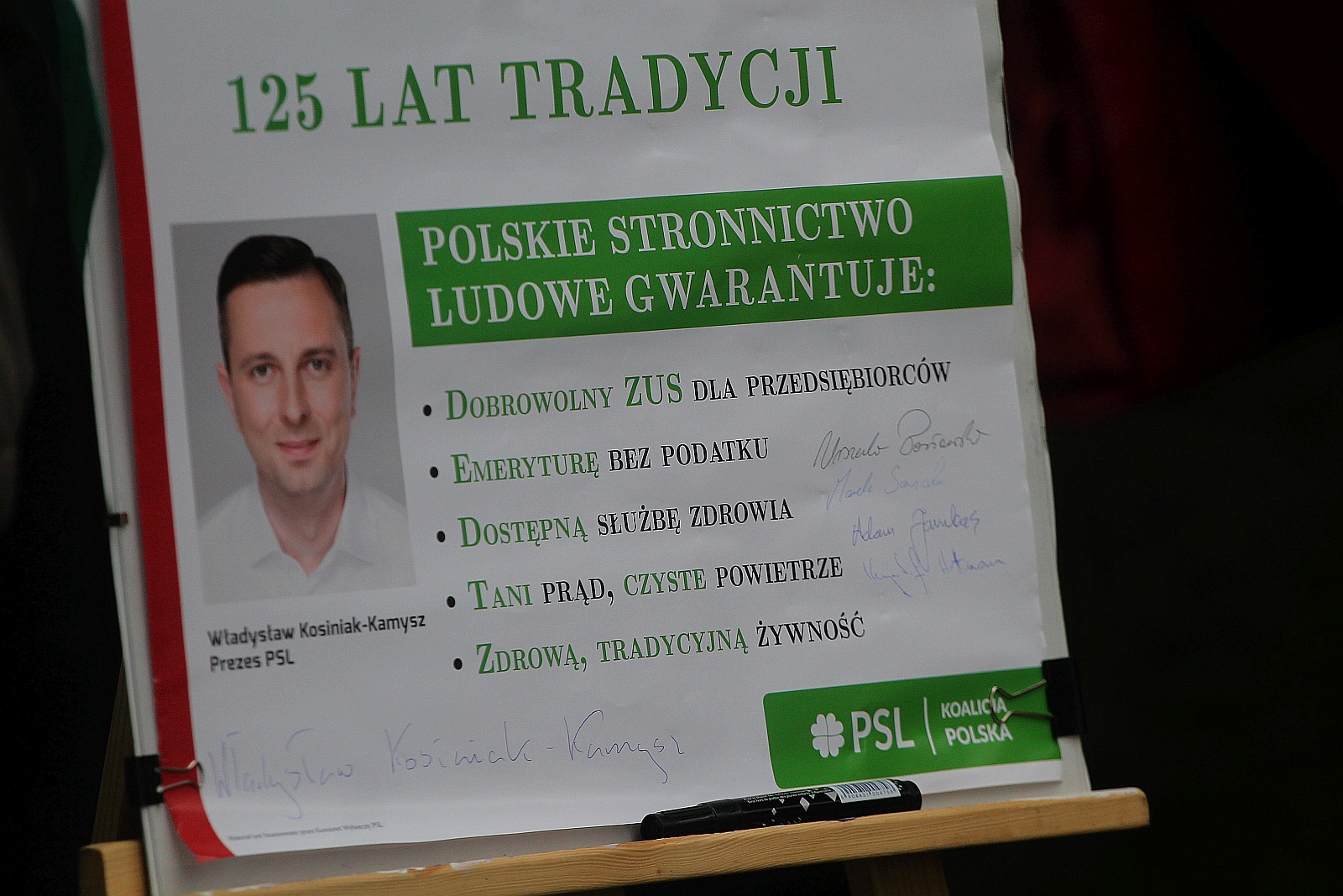 Prezentacja kandydatów z listy PSL - Koalicja Polska