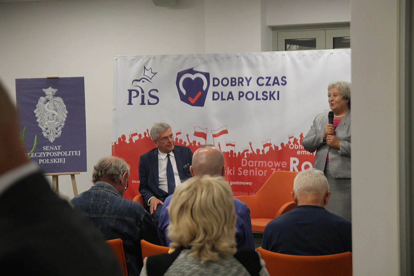Marszałek Stanisław Karczewski poparł Dorotę Czudowską