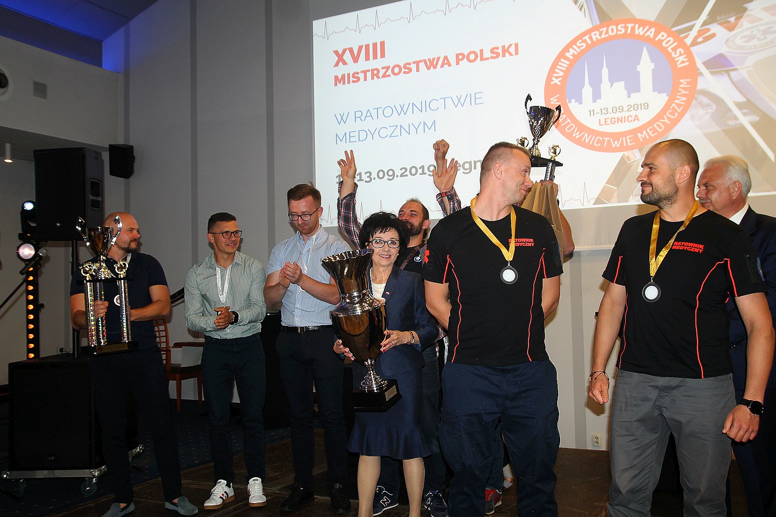 Uroczyste rozdanie nagród dla najlepszych drużyn ratowniczych