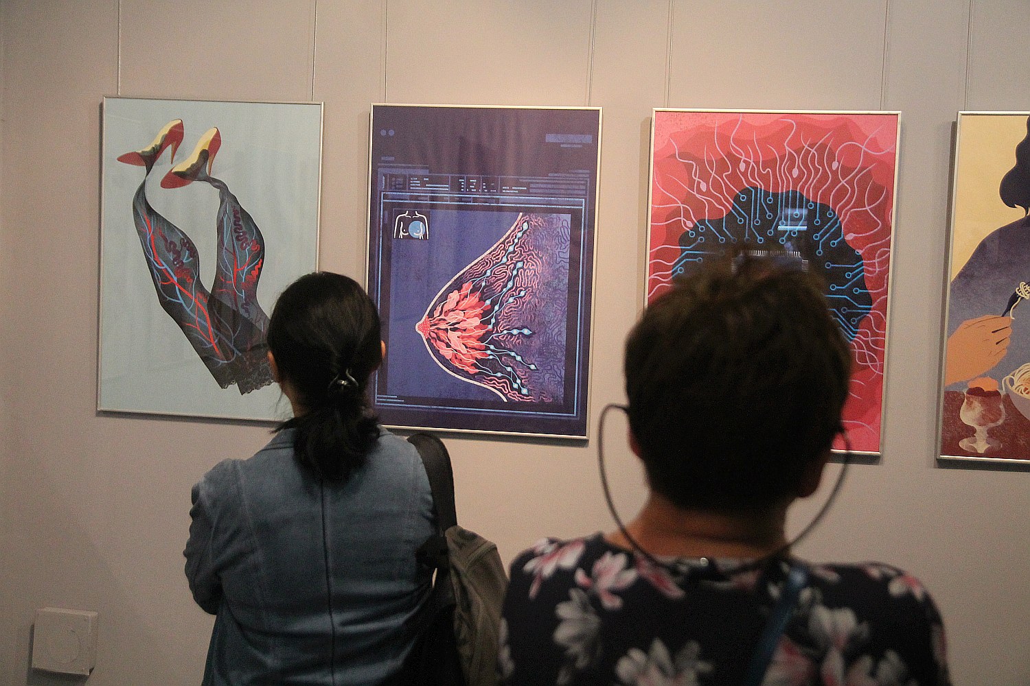 Ilustracje Katarzyny Bogdańskiej w Galerii Satyrykon