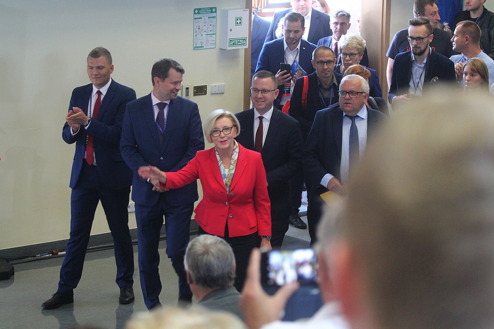 Jarosław Kaczyński w Legnicy na konwencji PIS