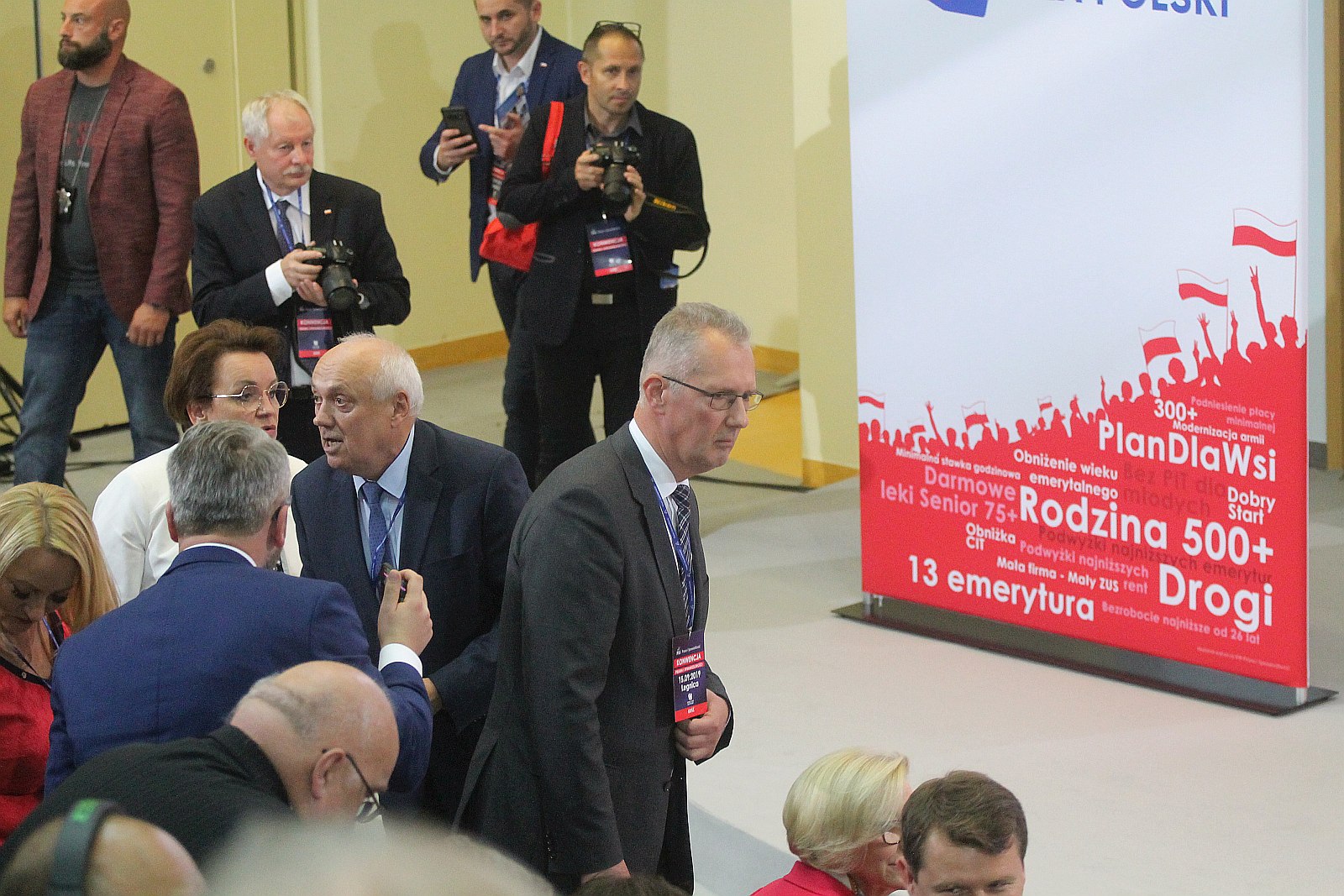 Jarosław Kaczyński w Legnicy na konwencji PIS