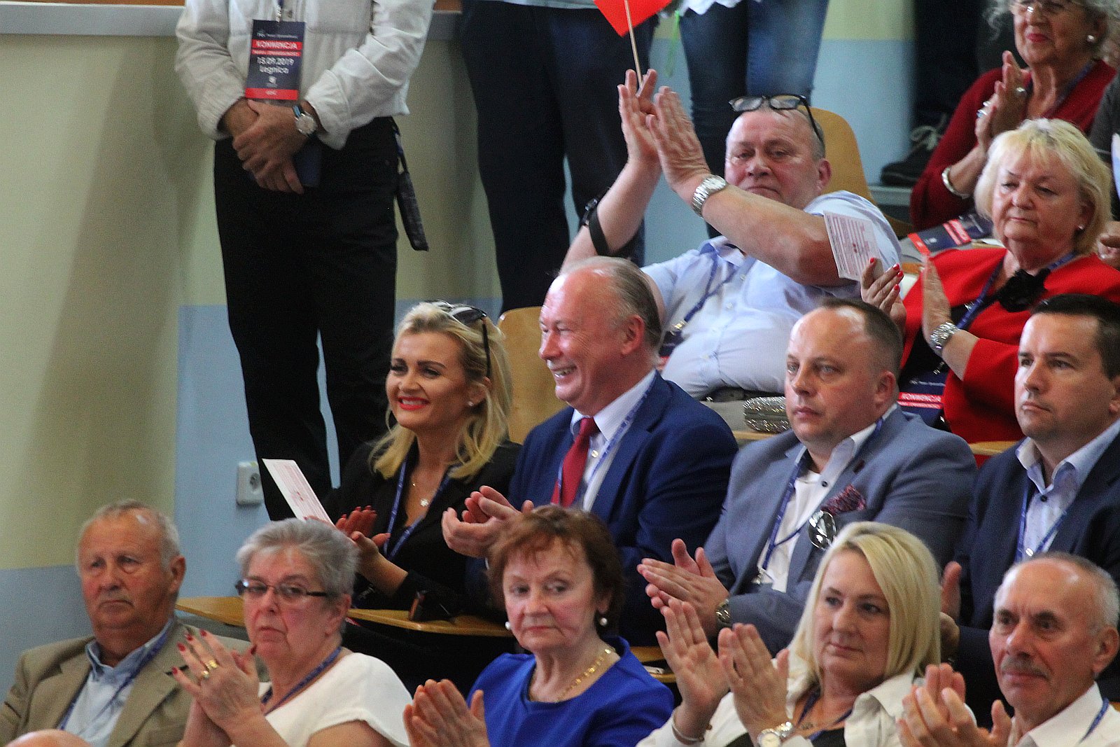 Jarosław Kaczyński w Legnicy na konwencji PIS