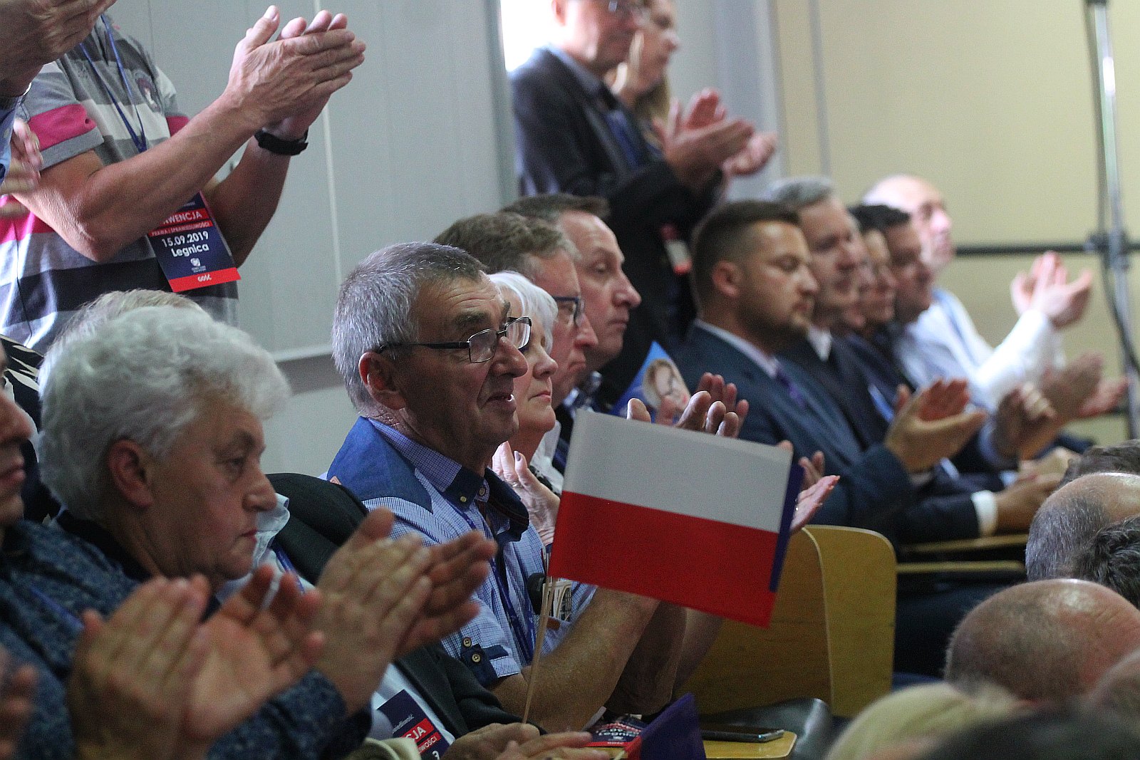 Jarosław Kaczyński w Legnicy na konwencji PIS