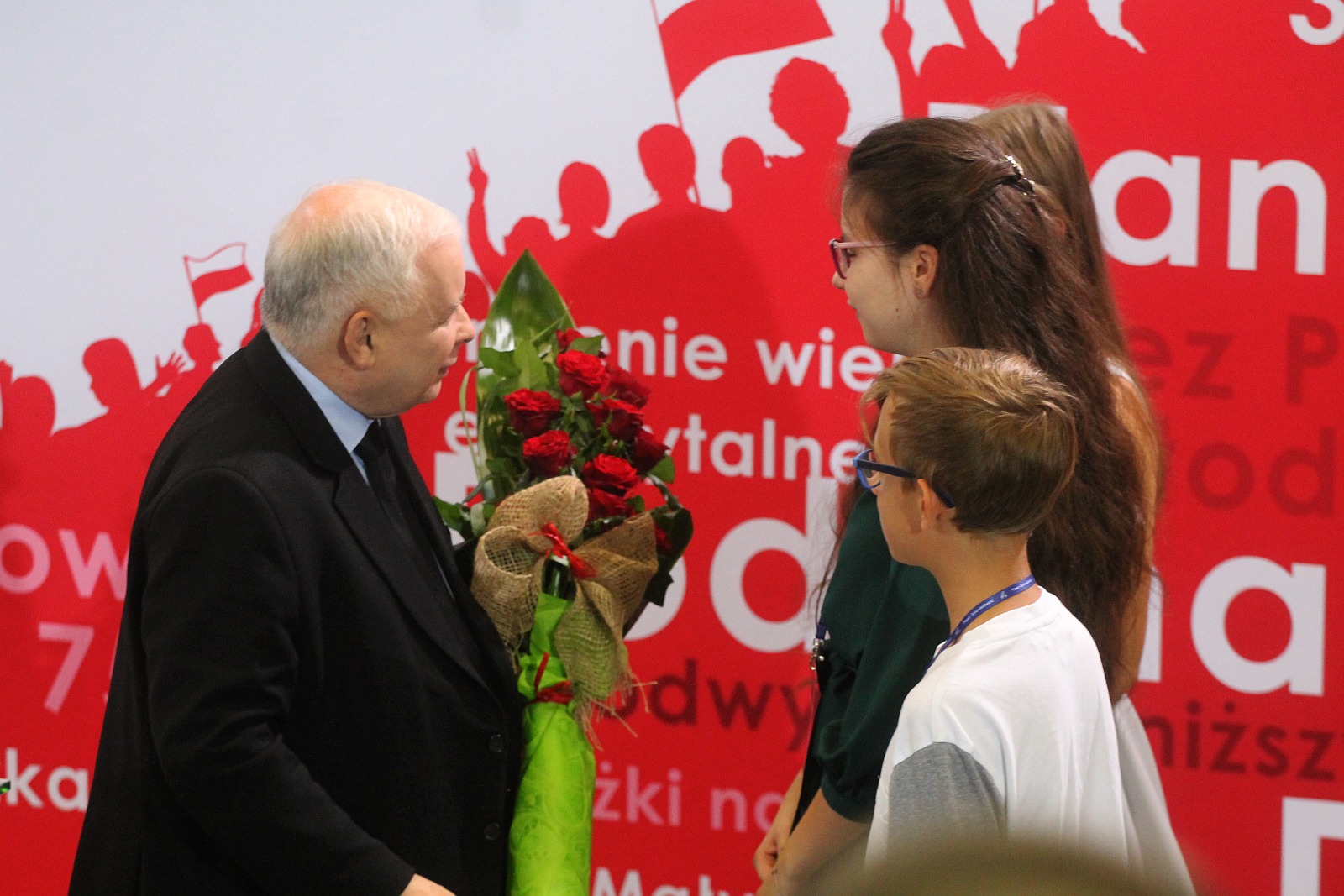 Jarosław Kaczyński w Legnicy na konwencji PIS