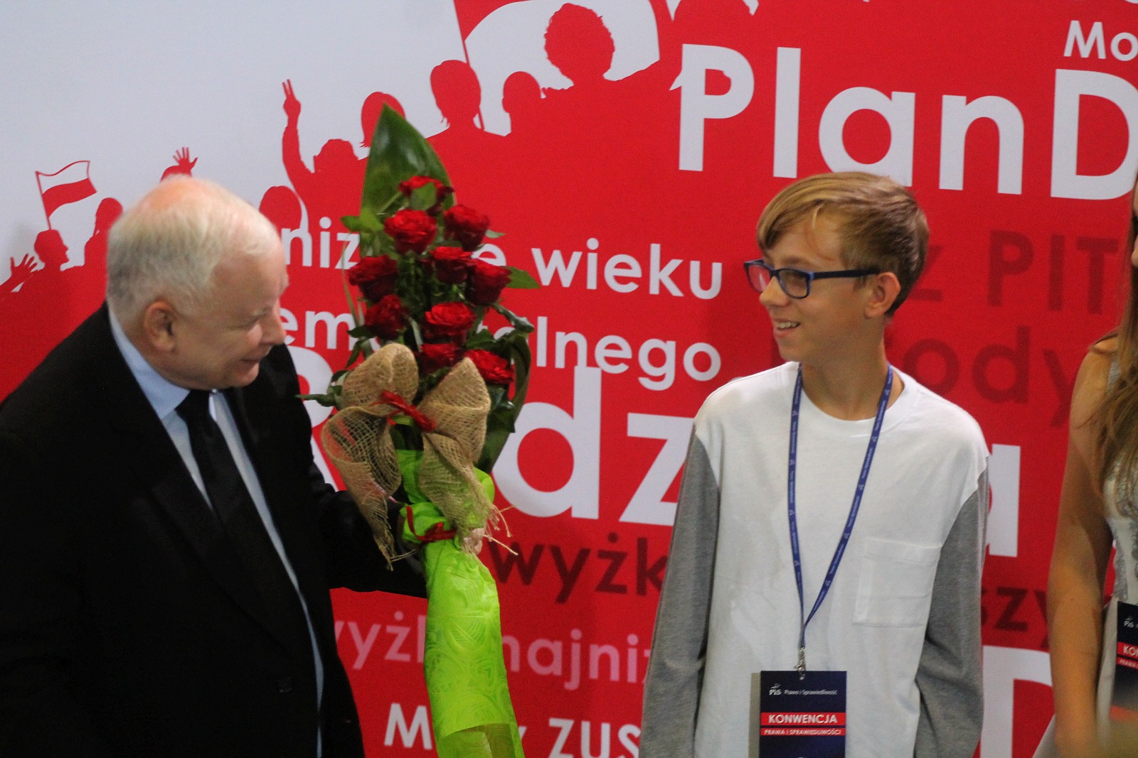 Jarosław Kaczyński w Legnicy na konwencji PIS