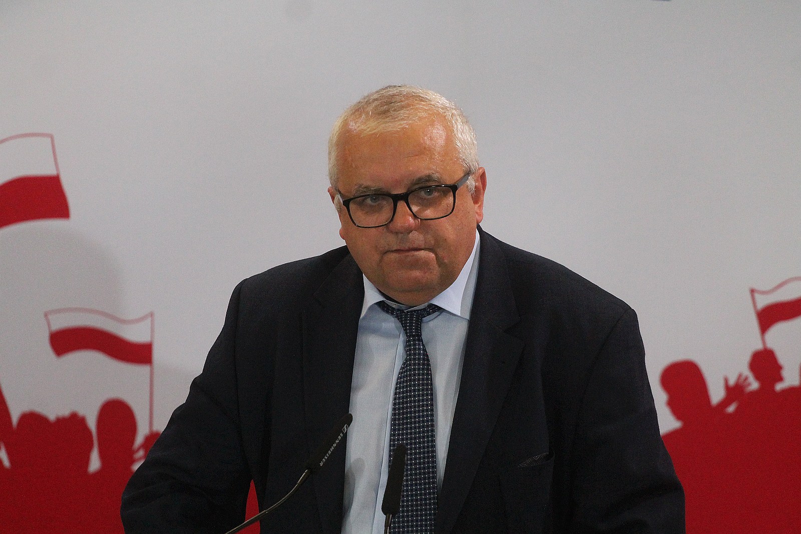 Jarosław Kaczyński w Legnicy na konwencji PIS