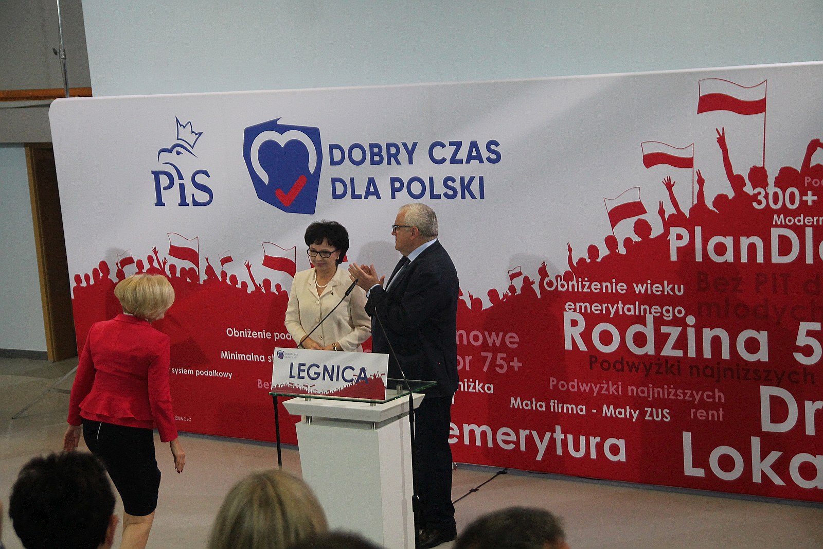 Jarosław Kaczyński w Legnicy na konwencji PIS