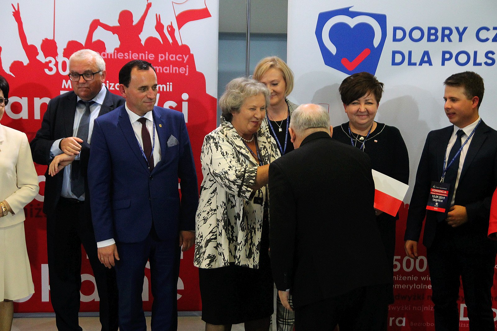 Jarosław Kaczyński w Legnicy na konwencji PIS