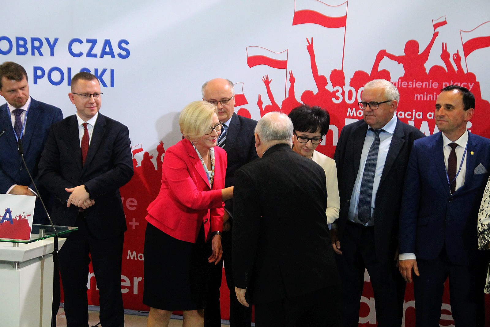 Jarosław Kaczyński w Legnicy na konwencji PIS