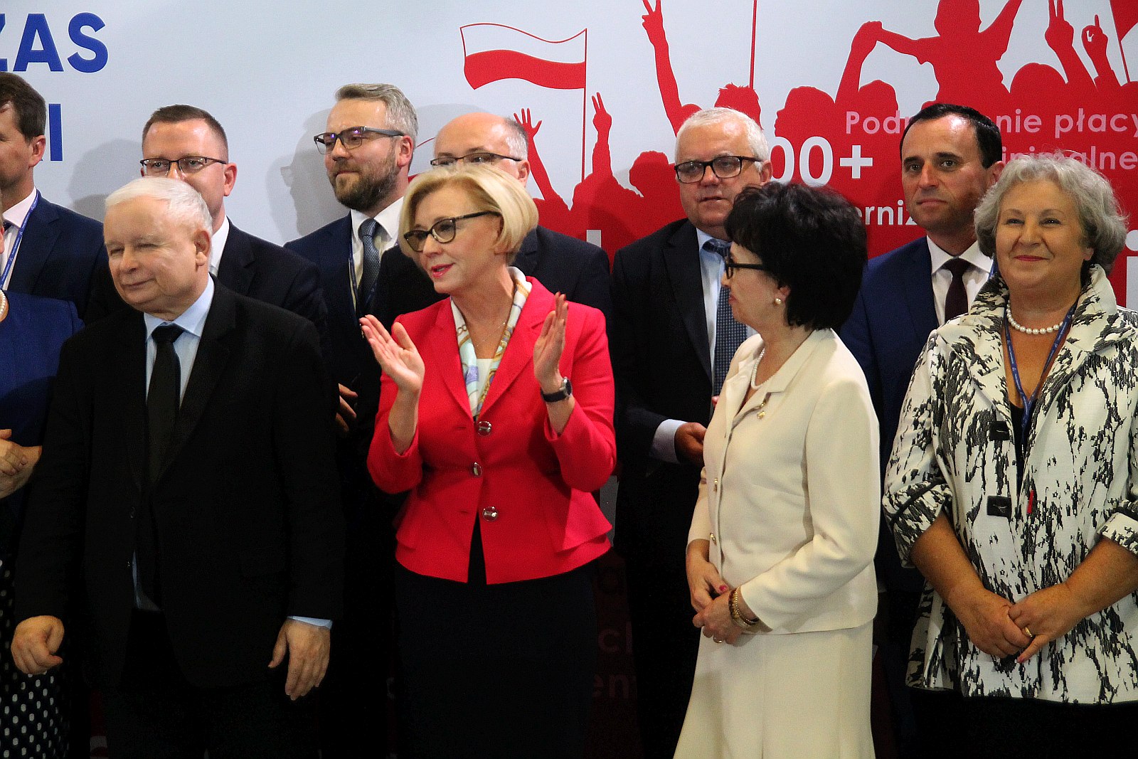 Jarosław Kaczyński w Legnicy na konwencji PIS