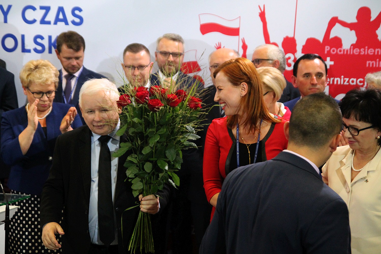 Jarosław Kaczyński w Legnicy na konwencji PIS