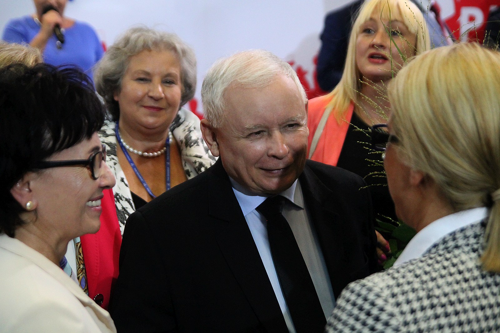 Jarosław Kaczyński w Legnicy na konwencji PIS