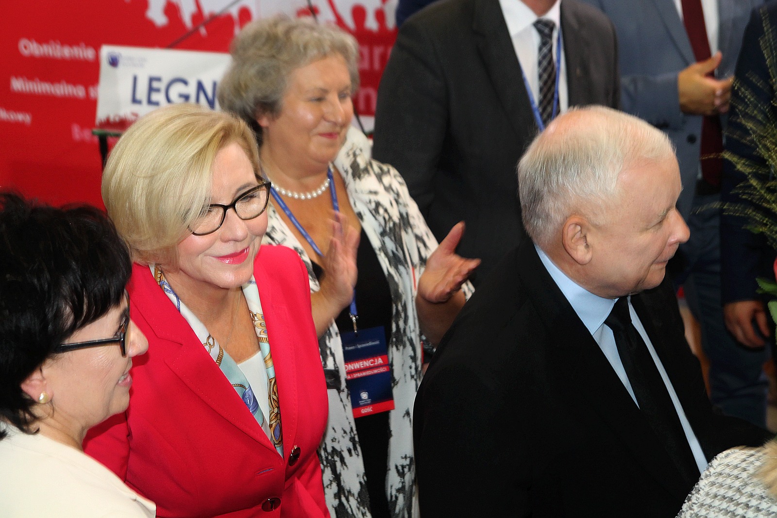 Jarosław Kaczyński w Legnicy na konwencji PIS