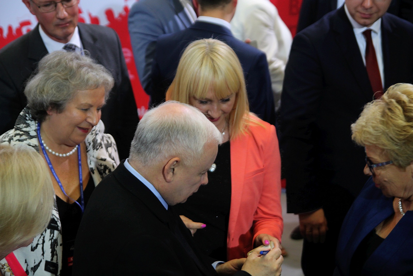 Jarosław Kaczyński w Legnicy na konwencji PIS