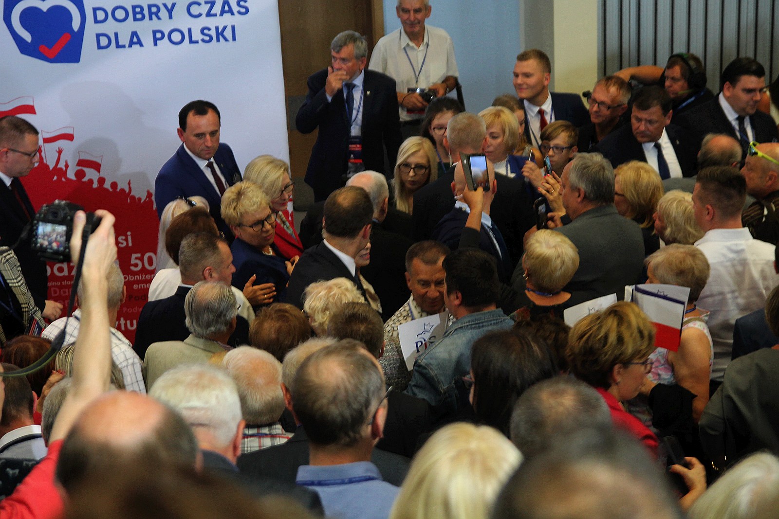 Jarosław Kaczyński w Legnicy na konwencji PIS