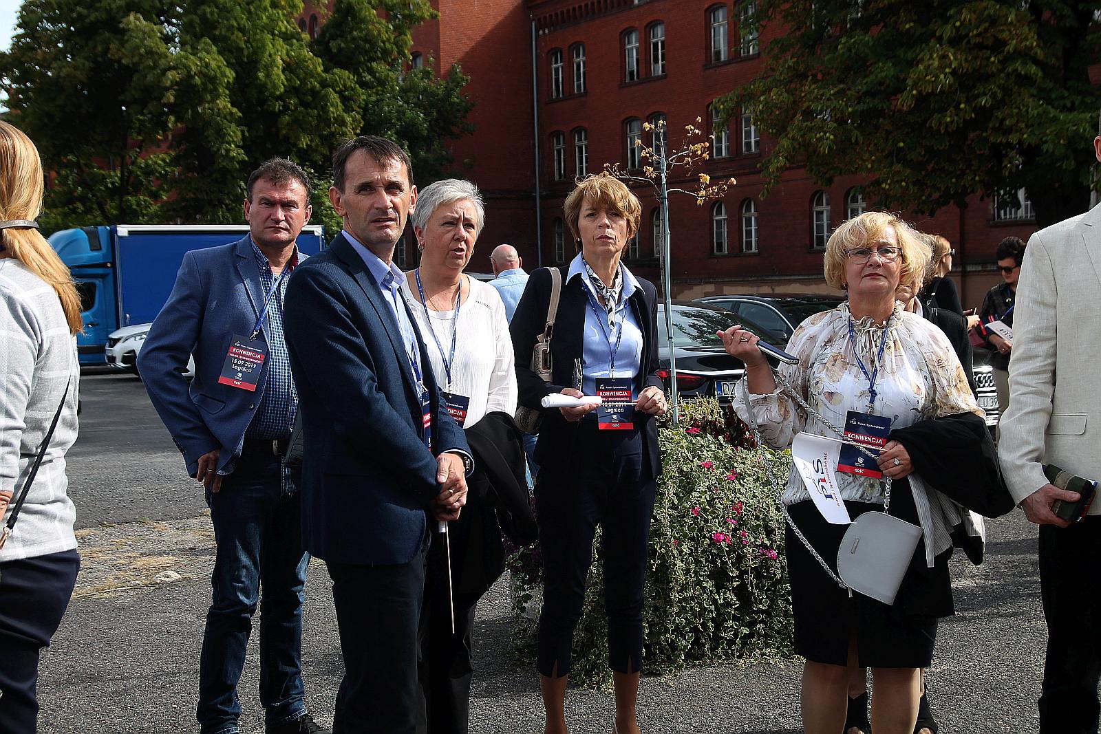 Jarosław Kaczyński w Legnicy na konwencji PIS