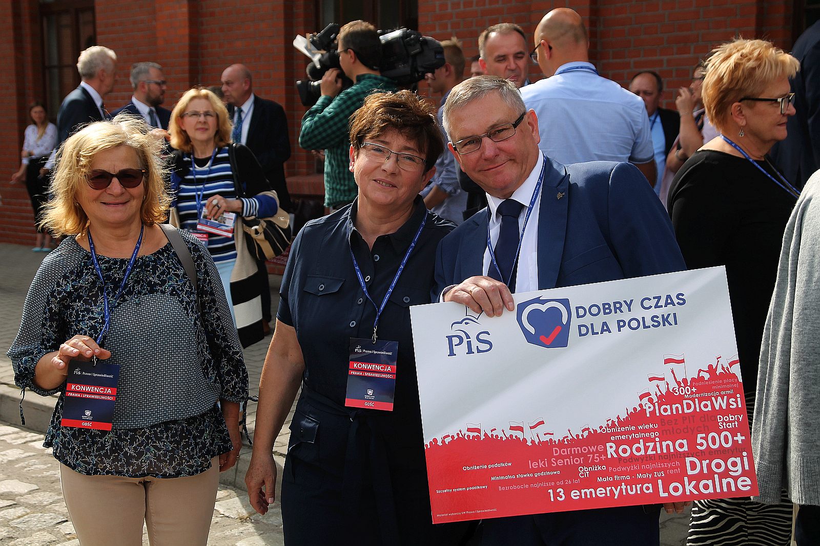 Jarosław Kaczyński w Legnicy na konwencji PIS