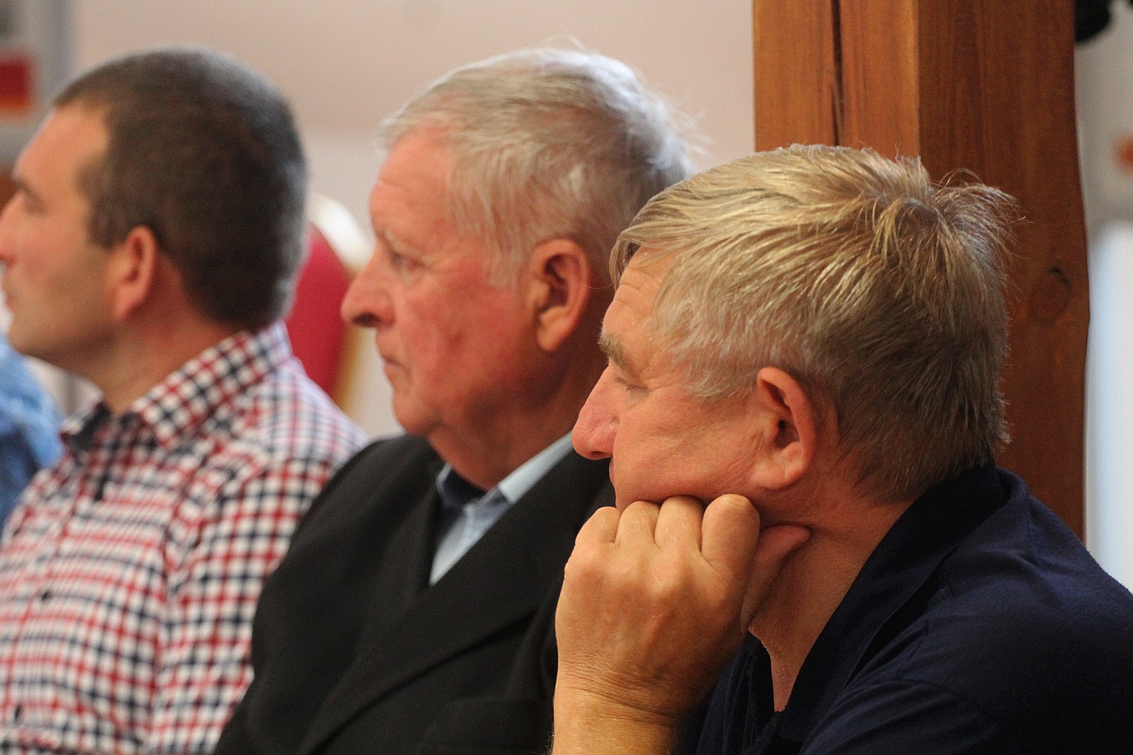 Elżbieta Witek rozmawiała ze strażakami ochotnikami