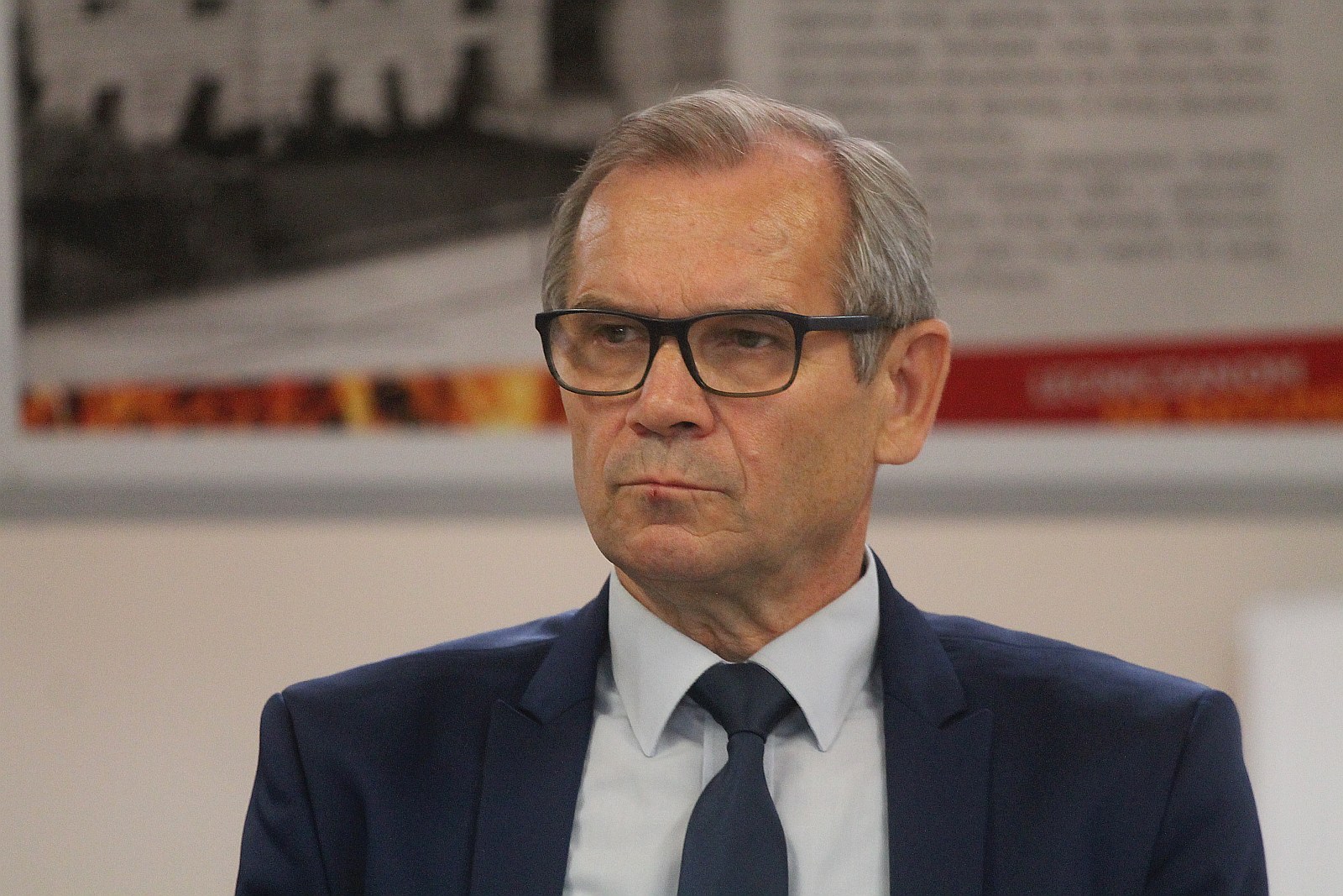 Elżbieta Witek rozmawiała ze strażakami ochotnikami