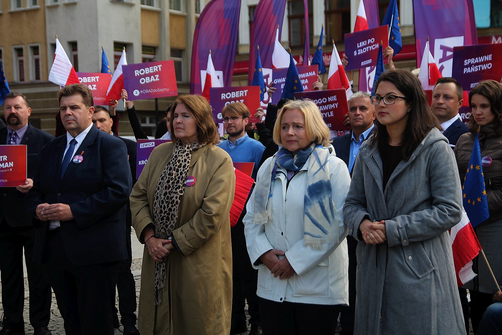 Lewicobus z Czarzastym i Nowicką, zawitał do Legnicy