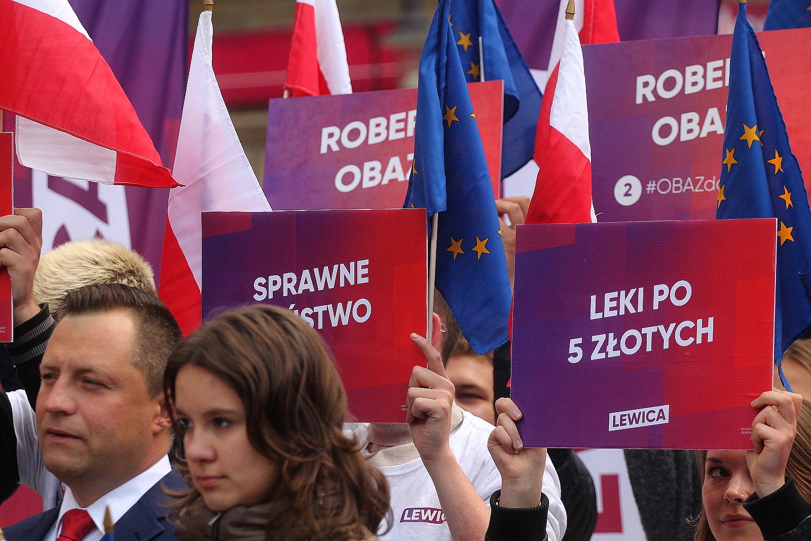 Lewicobus z Czarzastym i Nowicką, zawitał do Legnicy
