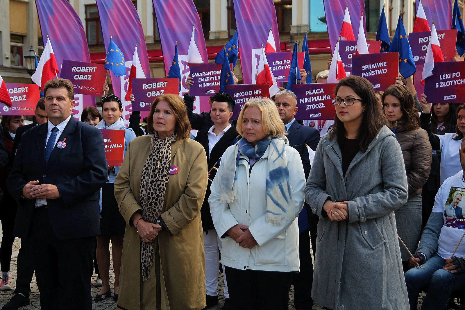 Lewicobus z Czarzastym i Nowicką, zawitał do Legnicy