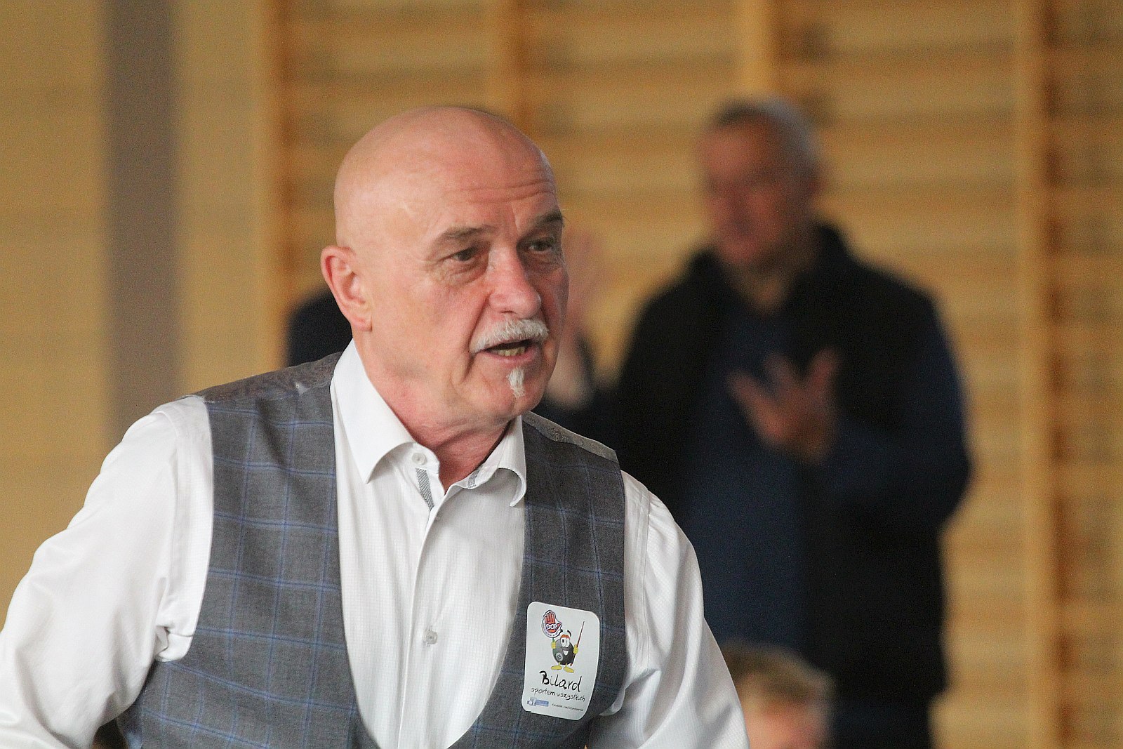 Pokaz tricków w wykonaniu mistrza świata Bogdana Wołkowskiego